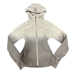 Y2K lululemon athletica Early 2000’s Gray Ombre Special Edition Zip-Up Jacket